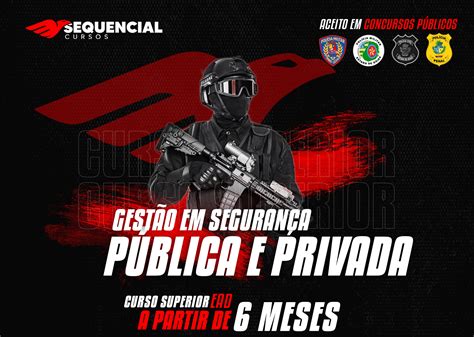 Curso Superior Sequencial Gestão Em Segurança Pública E Privada