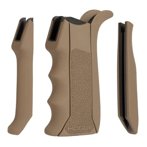 Hogue Modular OverMolded Rubber Grip AR15 M16 FDE 13041