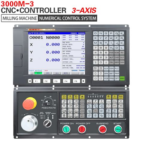 Hot Sell 3 Axis Cnc Milling Machine Controller With Atc Plc Macro Program Functions Similar To