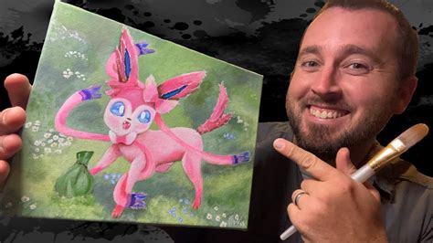 How to paint Pokémon tutorial Join as we paint Pokémon Sylveon in