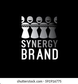 Synergy Vector Logo Design Template Stock Vector Royalty Free