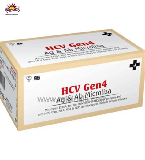 J Mitra Hcv Gen 4 Ag Ab Microlisa ELISA Test Kits At 2100 In Jaipur