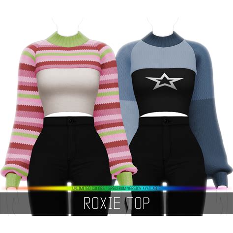 Install Simpliciaty S Roxie Top The Sims 4 Mods CurseForge