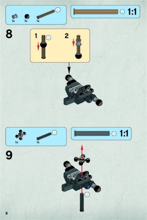 LEGO Instructions For Set 70788 Kopaka Master Of Ice Bionicle Toa