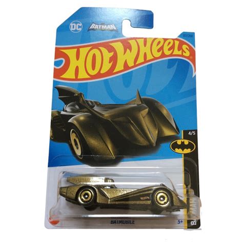 Hot wheels Batmobile DC Batman He Brave And The Bold Dark Gold แพคแตก