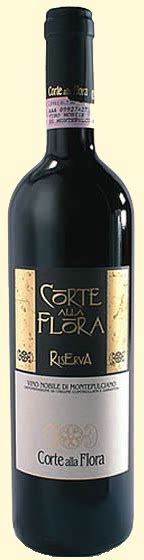 Corte Alla Flora Vino Nobile Di Montepulciano Riserva Wine Watch