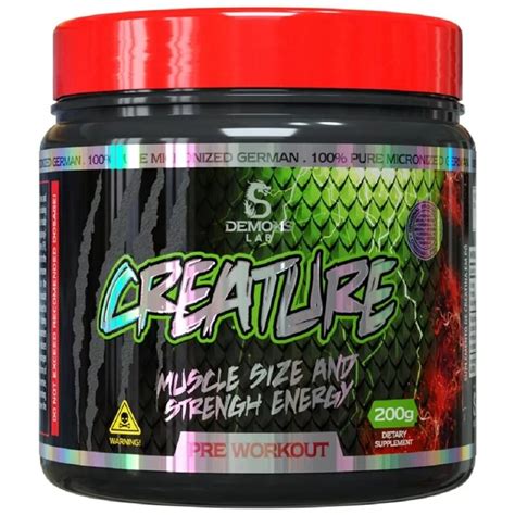 Creatina Creature 200g Demons Lab Shopee Brasil