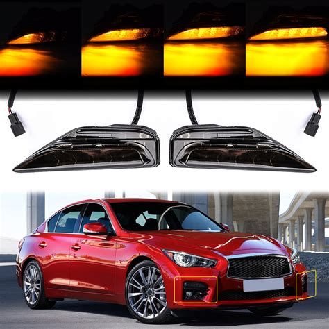 Snapklik Auxmart Led Fog Lights For Infiniti Q Q S Sport