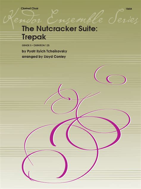 nutcracker suite trepak kendor  publishing