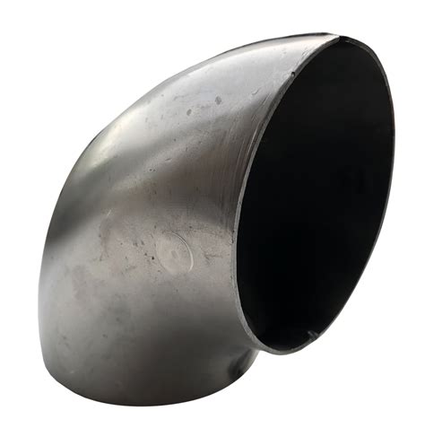 Jetex Exhausts Ltd 90 Degree Welding Bend 3 5 Inch Mild Steel CLR