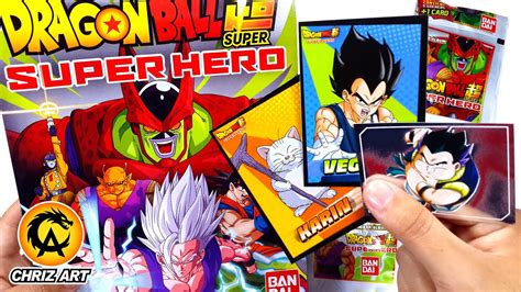 Album Dragon Ball Super Hero la película Apertura de sobres Bandai