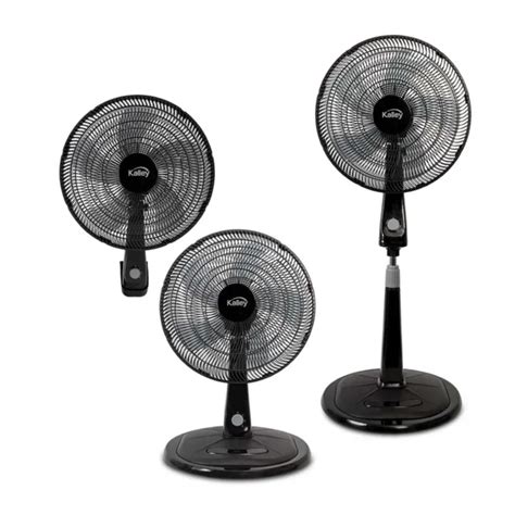 Ventilador 3 En 1 KALLEY K V31N02 Negro Luegopago