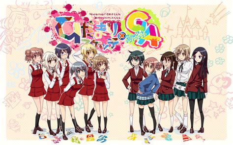 Yuno Miyako Hiro Sae Nori And 8 More Hidamari Sketch And 2 More