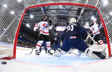 IIHF - Gallery: Canada vs Finland - BMG - 2024 IIHF Ice Hockey U18 ...