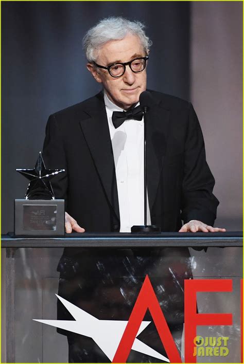 Woody Allen Makes Rare Appearance To Honor Diane Keaton At Afi Gala