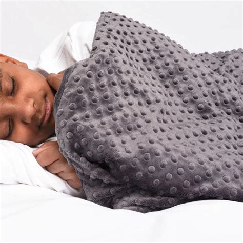 Solace Sleep Calming Weighted Blanket Grey Super King Bunnings