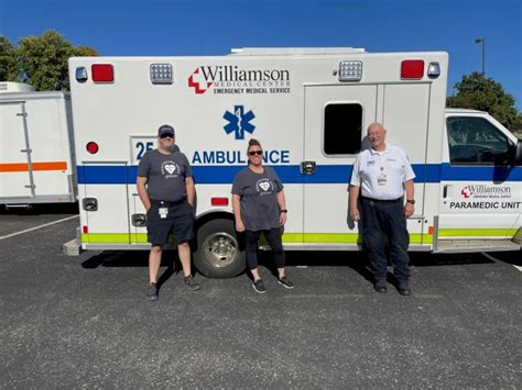 Williamson Medical Center Ambulance Strike Team Deploys To Florida