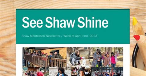 See Shaw Shine Smore Newsletters For Education