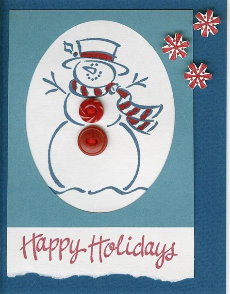 Snowman Christmas Card | Snowman christmas cards, Christmas cards, Cards