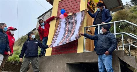 Puno Ministerio De Vivienda Inaugur Obra De Agua Y Saneamiento Rural