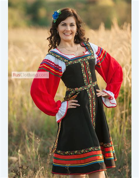 Russian Fancy Dress Anuta Folk Russian Clothing