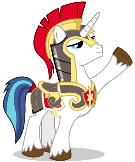 MLP Shining Armour - with upgraded armor by RudolphVonGrobel on DeviantArt