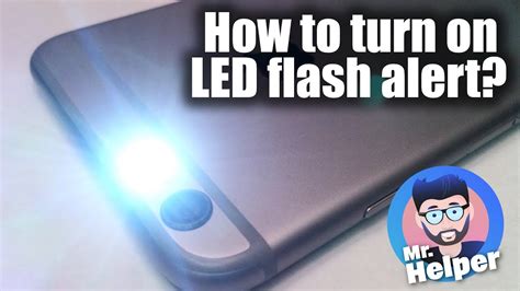 How To Easily Turn On Led Flash Alert On Every Iphone Youtube