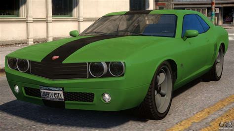 Bravado Gauntlet Muscle Car Rims for GTA 4