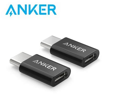 Anker Usb C Male To Micro Usb Female Adapter 2 In 1 Pack Online At Best Price In Hong Kong