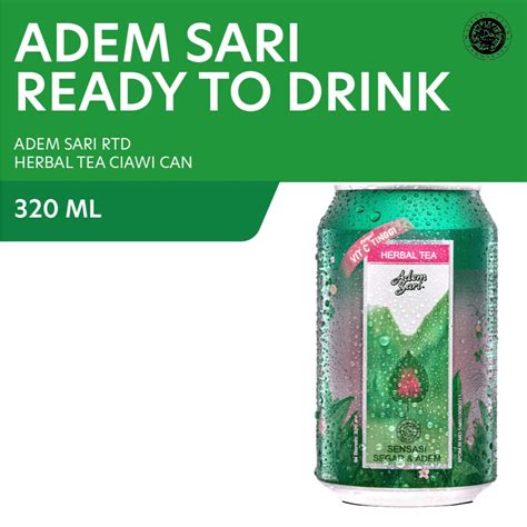 Jual Adem Sari Herbal Tea 320 Ml Shopee Indonesia