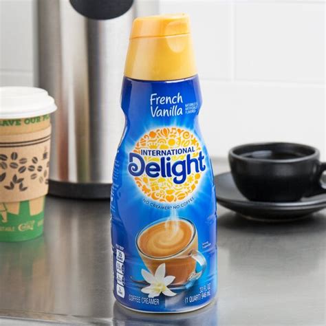 International Delight 32 Fl Oz French Vanilla Coffee Creamer 12 Case