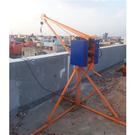 2 Hp Mini Construction Lift Capacity 350 Kg 90 Meter Rs 55000