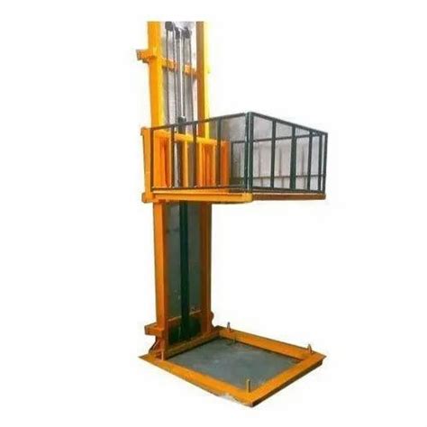 Mild Steel Hydraulic Goods Lift Capacity 1 To 10 Ton At Rs 140000 In