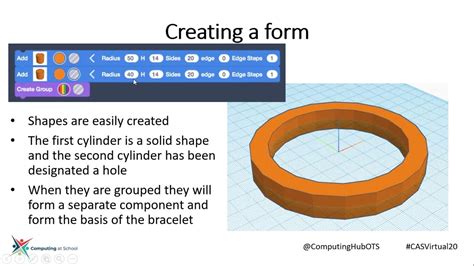 Tinkercad Making Use Of Code Blocks Youtube