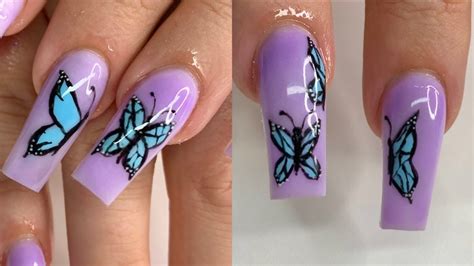 Butterfly Nail Designs Step By Step