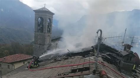 Taleggio Fiamme In Un Appartamento Soccorsa Una Persona Ustionata