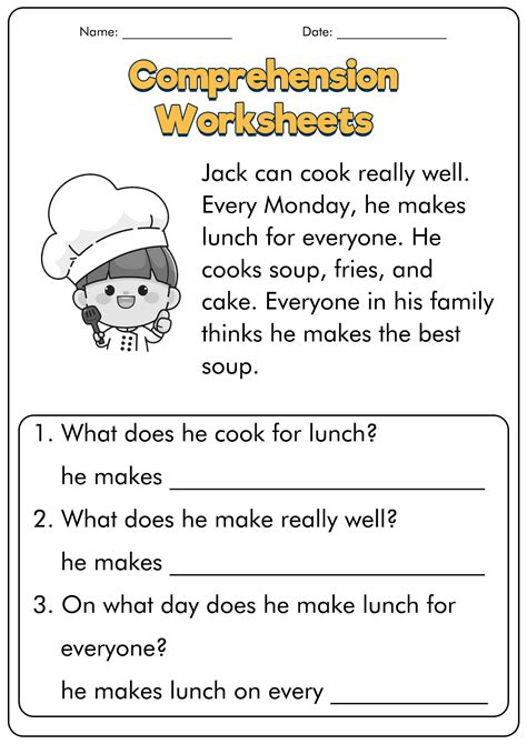 9 First Grade Reading Comprehension Worksheets Free Pdf At