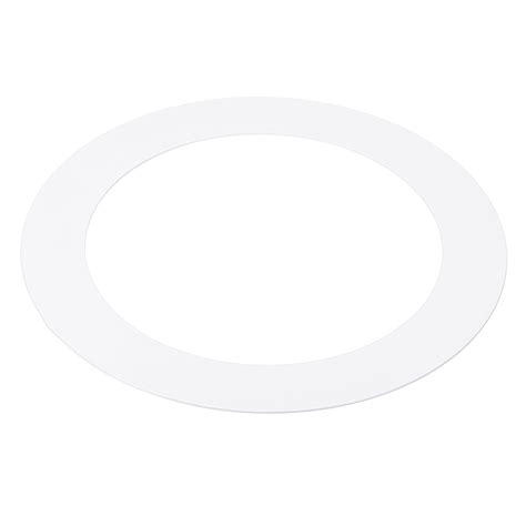 Uxcell Id Od Goof Rings For Recessed Light Gloss White Goof