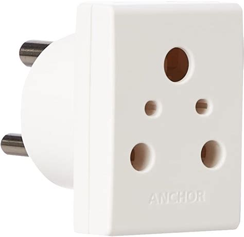 Anchor By Panasonic Pilot 16A 3 Pin Multiplug Adapter With Universal