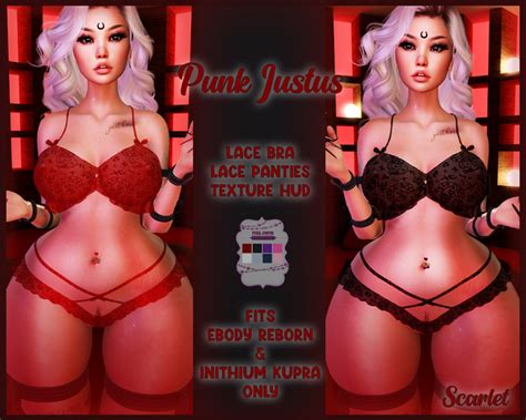 Second Life Marketplace Scarlet By Punk Justus