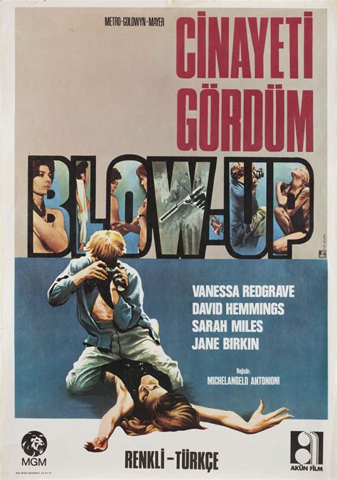 Blow-Up Original 1971 Turkish B1 Movie Poster - Posteritati Movie Poster Gallery