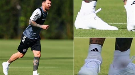 Messi Luce Nuevas Botas Prototipo Adidas F50 2024