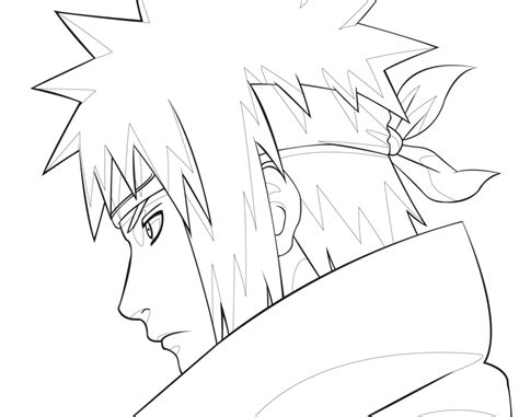 Minato Coloring Pages