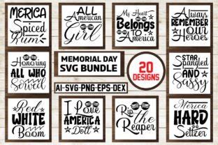 Memorial Day Free Svg Bundle Vol 2 Graphic By MockupStory24 Creative