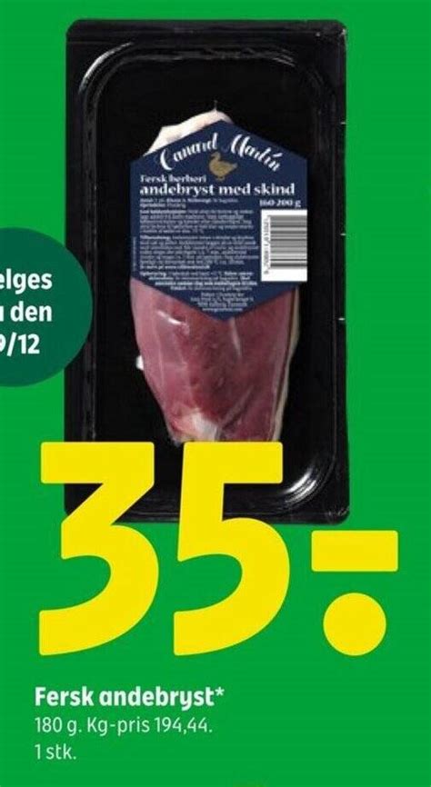 Fersk Andebryst Tilbud Hos Coop