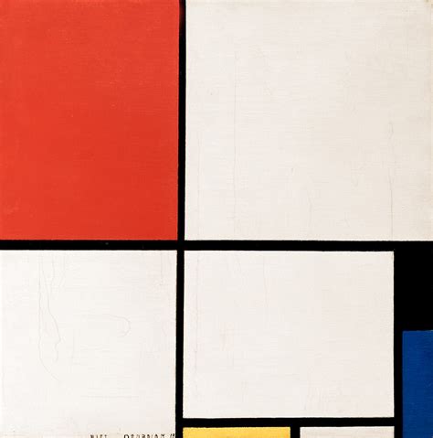 Composition In Red Yellow And Blue 1928 Art Print By Piet Mondrian