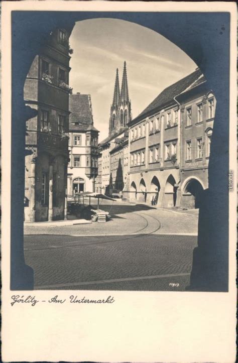 ALTE POSTKARTE GÖRLITZ UNTERMARKT OILETTE RAPHAEL TUCK Tucks Zgorzelec