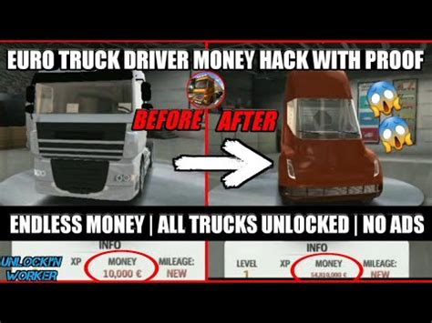 EURO TRUCK DRIVER EVOLUTION ALL TRUCKS UNLOCK ENDLESS MONEY NO