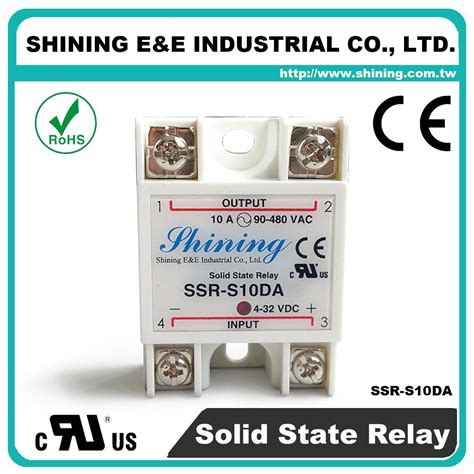 Ssr S10da Dc To Ac 单相固态继电器 Solid State Relay 台湾 中国 生产商 单相固态继电器