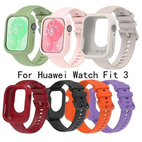 Watchband For Huawei Watch Fit 3 Strap Smartwatch Wristbands Bracelet For Huawei Fit 3 Band